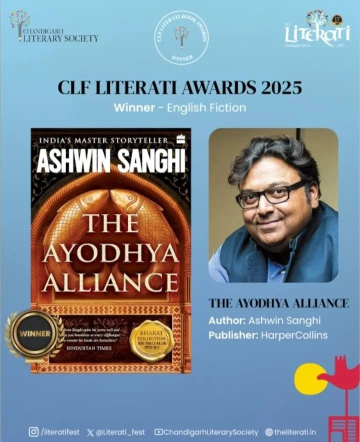 CLF Literati Awards 2025 Winners: English Fiction book and author list